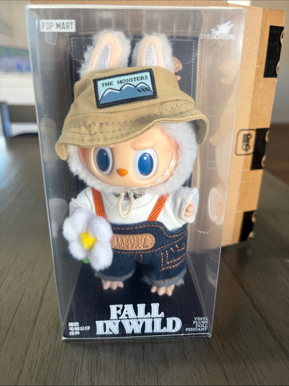 THE MONSTERS FALL IN WILD SERIES-VINYL PLUSH DOLL PENDANT